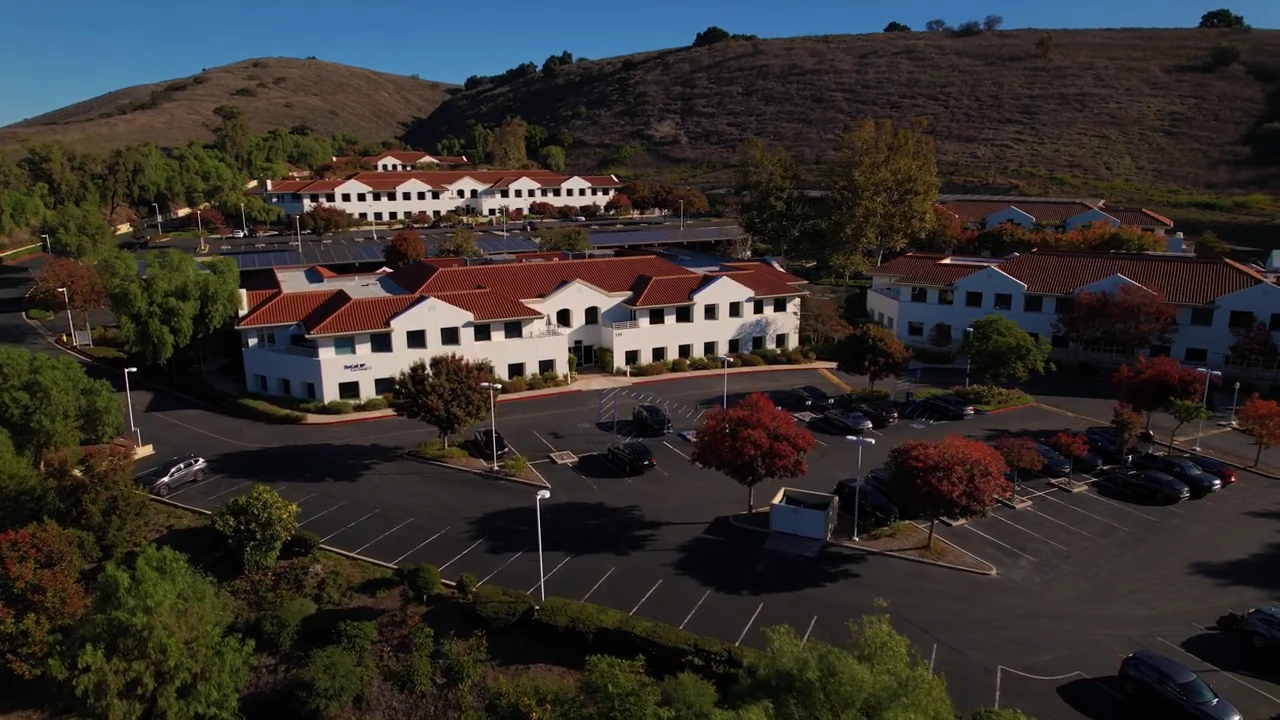 Aerial view of Acorn Law’s Westlake Village office complex