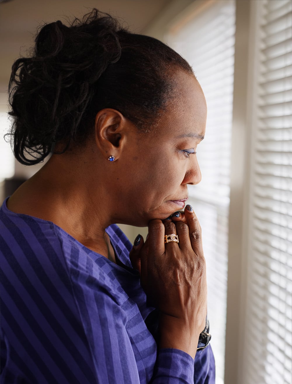Woman grieves her mother's passing and probate situation